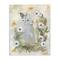 Stupell Industries Bunny with White Blooms Canvas Wall Art